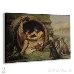 تابلو کلاسیک دیوجنس، ۱۸۶۰ اثر ژان لئون ژروم