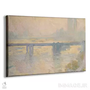 تابلو کلاسیک پل چارینگ کراس، ۱۹۰۳ اثر کلود مونه