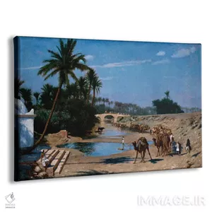 تابلو کلاسیک کاروان اثر ژان لئون ژروم