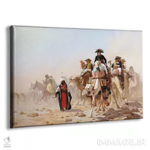 تابلو کلاسیک ناپلئون و ستاد فرماندهی او اثر ژان لئون ژروم