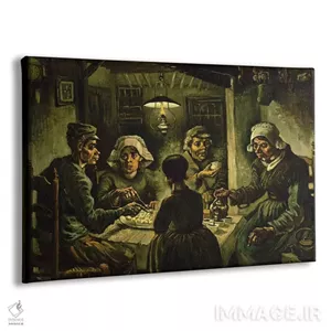 تابلو کلاسیک 1885,سیب زمینی خورها، ۱۸۸۵ اثر ونسان ون گوگ