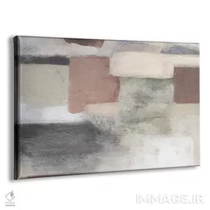 تابلو انتزاعی پاستل روشن اثر کارول رابینسون