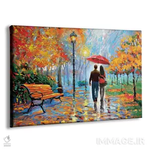 تابلو دکوراتیو ما در پارک ملاقات کردیم ۲ اثر دمیتری اسپیروس