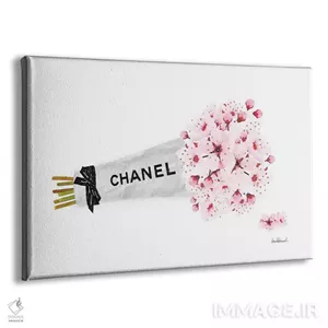 تابلو دکوراتیو دسته گل شکوفه گیلاس شانل اثر آماندا گرینوود