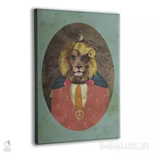 تابلو مدرن دندی جک - زمینه روشن اثر کارولین کسلسی