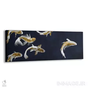تابلو مینیمال حوضچه ماهی کوی اثر تینا بلیکلی