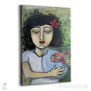 تابلو دکوراتیو تنگ ماهی ۲ اثر وندی باچه