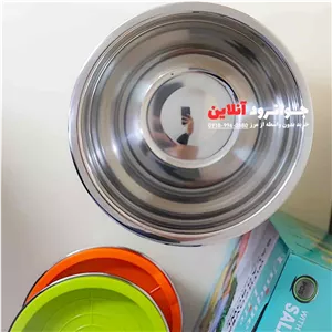 لگن درب دار یونیک لایف استیل 5 عددی unique Life