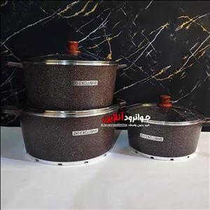 سرویس قابلمه زیو سایز 44 نوا 6 پارچه ZIO Nova ZCS-8400 S44