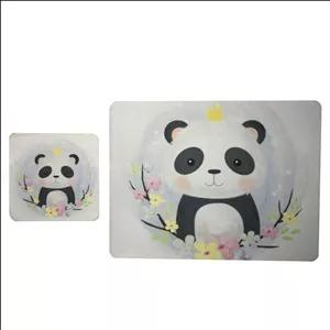 پد موس - پد ماوس  مدل پاندا کد 2 بدون  زیر لیوانی