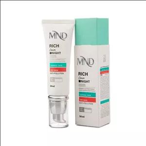 کرم شب مغذی و تقویت‌کننده پوست ام ان دی مناسب پوست معمولی و خشک