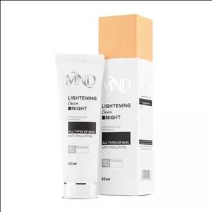 کرم شب روشن کننده پوست ام ان دی مناسب انواع پوست