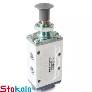 شیر کشویی  پنوماتیک سایز 1/4 اینچ برند FMS 