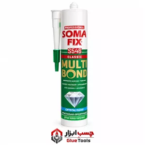 چسب هیبرید پلیمر کریستال (فوق شفاف) سومافیکس S546
