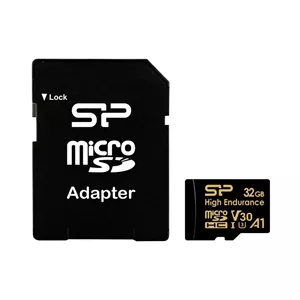 کارت حافظه 32 گیگابایت سیلیکون پاور مدل High Endurance A1 V30 U3 100MB/s microSDHC