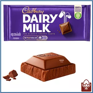 شکلات شیری کدبری دیری میلک 160 گرم | Cadbury Dairy Milk اصل با طعم کلاسیک