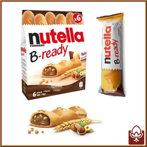 ویفر نوتلا بی-ردی | 1 یک میان‌وعده خوشمزه و محبوب نوتلا