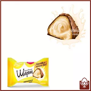 ویفر شکلاتی رویال چارم با مغز کرمی - بسته 1 کیلویی