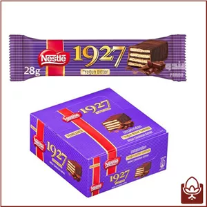 ویفر شکلاتی با روکش و فیلینگ شکلات تلخ - 1927 نستله