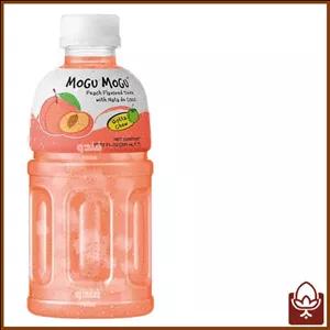 نوشیدنی موگو موگو طعم هلو 320 میلی‌لیتر | طعم شیرین و لطیف هلو با تکه‌های نارگیل