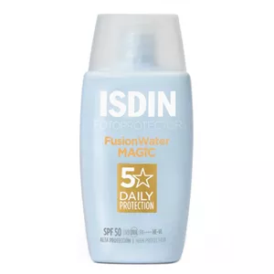 ضدافتاب بی رنگ ایزدین مدل مجیک فیوژن واتر spf50 حجم 50 میلی لیتر