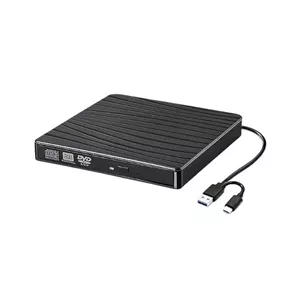 درایو نوری اکسترنال DVD-RW مدل Pop-Up Mobile | کابل دوگانه USB 3.0 و Type-C