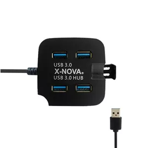 هاب 4 پورت USB 3.0 ایکس نووا (X-NOVA) مدل X790 به همراه استند موبایل