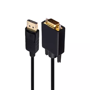 کابل تبدیل DisplayPort به VGA آنوشان مدل A-802 | کانکتور طلایی