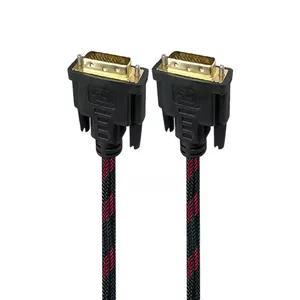 کابل تصویر DVI-D پاور لینک (PK) روکش کنفی طول ۱.۵ متر