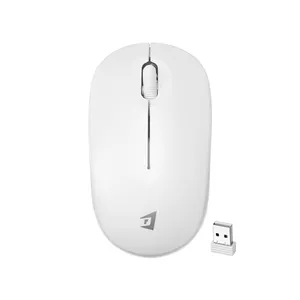 ماوس بی‌ سیم جرتک (Jertech) مدل JR5 رنگ سفید به همراه دانگل USB