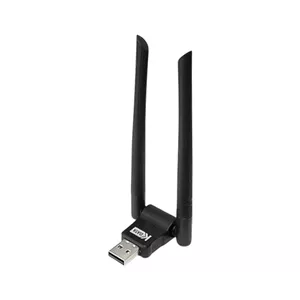 کارت شبکه بی‌سیم USB کی‌دیتا (KDATA) مدل KW006 دو آنتن