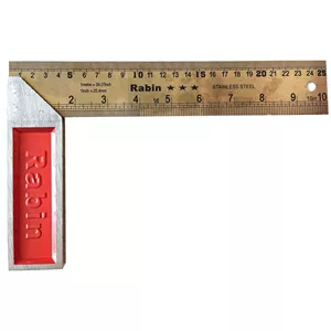 گونیا 25 سانتیمتری استیل صنعتی rob مدل R25