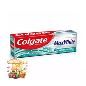 خمیر دندان سفید کننده کلگیت مدل Max White حجم ۱۰۰ میلی‌لیتر