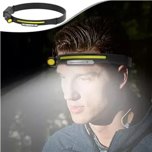 چراغ پیشانی شارژی اصلی برند معروف digital thunderx نور سفید