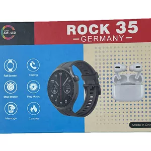 ساعت هوشمند برند معروف  ROCK 35 سه بند همراه با ایرپاد