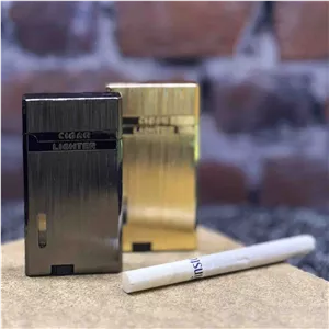 فندک اتمی دوشعله گاز نما LIGHTER کد (8893)