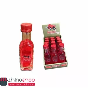 انرژی زا بطری شیشه‌ای نوشیدنی بوفالو 30 میلی‌لیتر