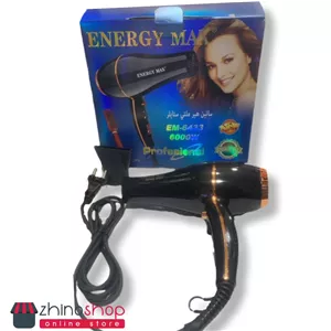 سشوار انرژی مکس موتور سنگین مدل EM-6433