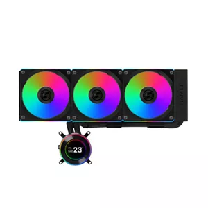 خنک کننده پردازنده لیان لی مدل HydroShift II LCD-C 360CL Black