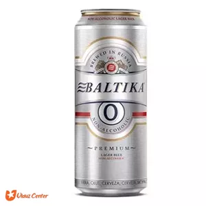 آبجو روسی فلزی بدون الکل بالتیکا 450 میل