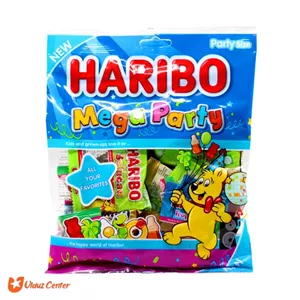 پاستیل Haribo مدل Mega Party وزن 200 گرم
