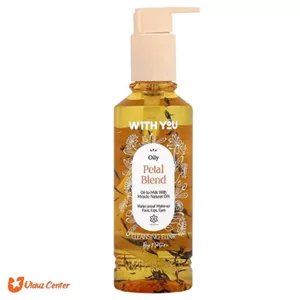 روغن آرایش پاک کن صورت، چشم و لب ویت یو مدل Petal Blend حجم 200 میل