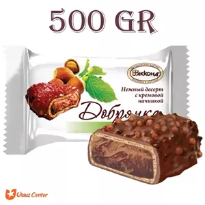شکلات روسی سفید آکوند با طعم فندق 500 گرم