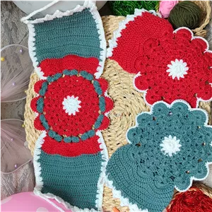 ست لیف عروس و داماد ماهتبسا سه تیکه مدل گل  قابل سفارش در رنگ بندی