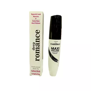 ریمل حجم دهنده مشکی دیپ رومنس مدل Maxi Volume (پوکه جدید) حجم ۱۳ml