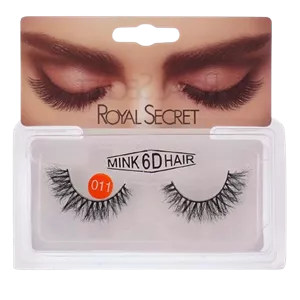 مژه مینک طبیعی دست ساز Royal Secret رویال سکرت کد 011