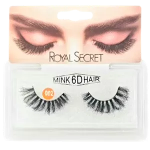 مژه مینک طبیعی دست ساز Royal Secret رویال سکرت کد 002