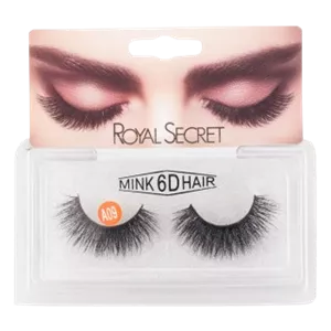 مژه مینک طبیعی دست ساز Royal Secret رویال سکرت کد A-09