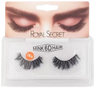 مژه مینک طبیعی دست ساز Royal Secret رویال سکرت کد 004