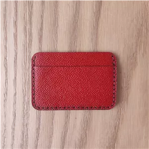 جاکارتی چرم طبیعی 3 جیب فوق باریک